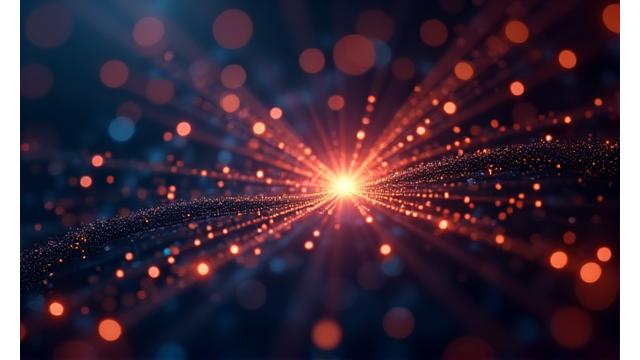 Abstract depiction of data nodes connecting securely, symbolizing responsible data collection and usage.